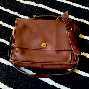 Leather Messenger Bag